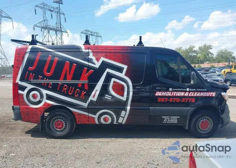 2020 Mercedes-Benz Sprinter 2500 Standard Roof V6 из США, поврежденный, VIN W1Y4EBHY8LT031794